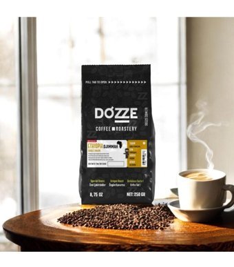 Dozze Metal Filtre Kakao Aromalı Etiyopya Arabica Öğütülmüş Filtre Kahve 250 gr