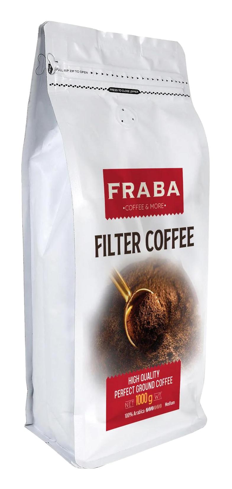 Fraba Sade Arabica Öğütülmüş Filtre Kahve 1 kg