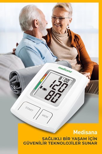 Medisana 23205 2 Kullanıcı 60 Ölçüm Hafızalı Konuşan Dijital Koldan Tam Otomatik Tansiyon Aleti