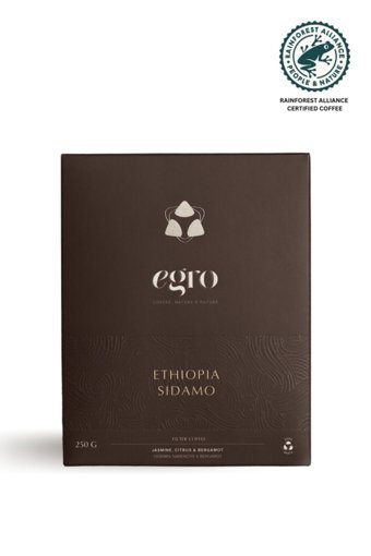 Egro Çiçek Aromalı Etiyopya Çekirdek Filtre Kahve 250 gr