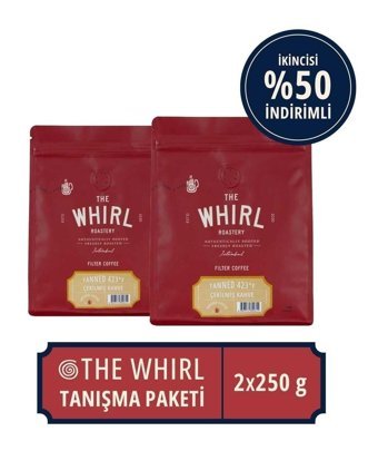 The Whirl Kırmızı Meyve Aromalı Afrika Arabica Öğütülmüş Filtre Kahve 2x250 gr