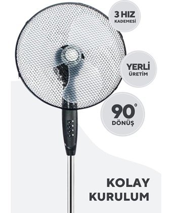 Kumtel KTF - 315 Yer Vantilatör