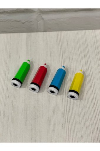 Güzelyüz Avm Manuel Plastik Kalemtıraş Turuncu 4 Adet