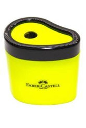 Faber-Castell 440000 Manuel Plastik Kalemtıraş Kahverengi
