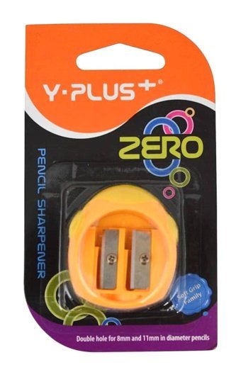 Y Plus Soft Grip Manuel Plastik Kalemtıraş Sarı
