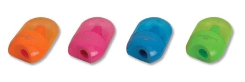 Faber-Castell Mini Apple Manuel Plastik Kalemtıraş Beyaz