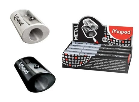 Maped Manuel Metal Kalemtıraş Mavi 32 Adet