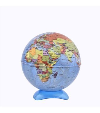 Gürbüz Dünya Küresi Manuel Plastik Kalemtıraş Siyah
