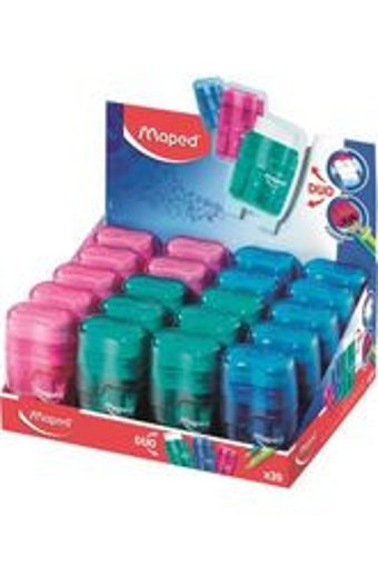 Maped 49211 Connect Silgili Manuel Plastik Kalemtıraş Mavi