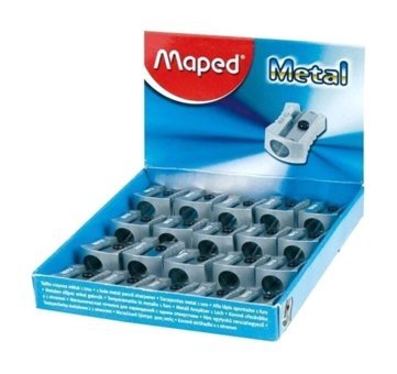 Maped Manuel Metal Kalemtıraş Mavi 20 Adet