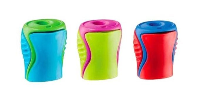 Maped Boogy Manuel Plastik Kalemtıraş Beyaz 3 Adet