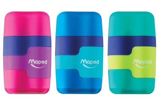 Maped Connect Silgili Manuel Plastik Kalemtıraş