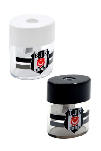 Beşiktaş Manuel Plastik Kalemtıraş Sarı 2 Adet