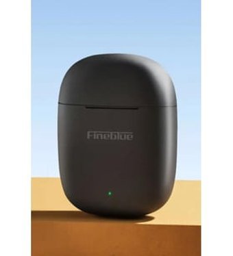 Fineblue Fm1Pro 5.3 Silikonsuz Gürültü Önleyici Kablosuz Kulak İçi Bluetooth Kulaklık Siyah