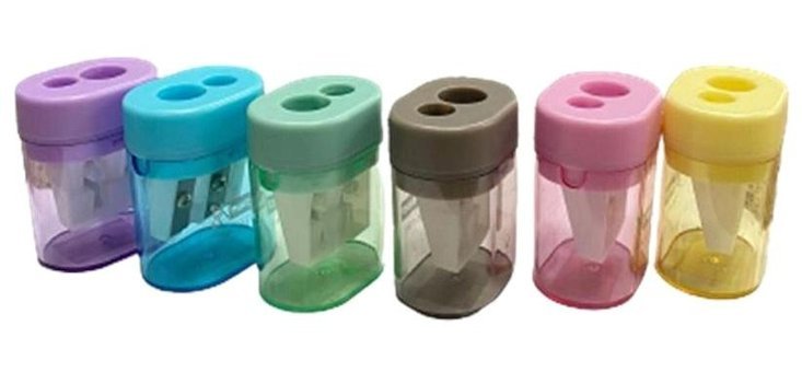 Mikro MK-1011 Manuel Plastik Kalemtıraş Kırmızı 36 Adet