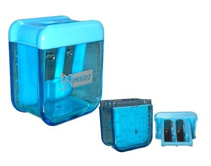 Mikro MK-2027 Manuel Plastik Kalemtıraş Turkuaz