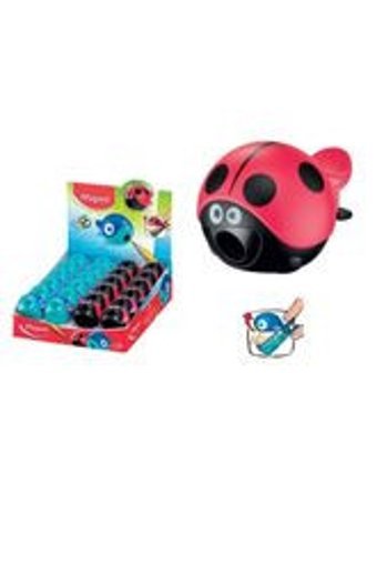 Maped 018113 Croc Croc Easy Manuel Plastik Kalemtıraş Lacivert 24 Adet