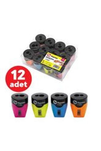 Fixpoint P-2364 Manuel Plastik Kalemtıraş Turuncu 12 Adet