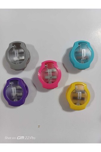 Mikro Kapaklı Manuel Plastik Kalemtıraş Yeşil 2 Adet