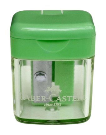 Faber-Castell Mini Box Manuel Plastik Kalemtıraş Mavi