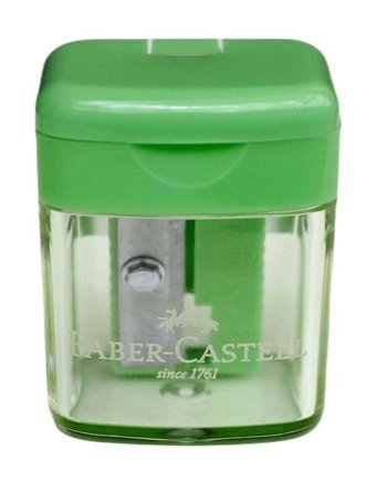 Faber-Castell Mini Box Manuel Plastik Kalemtıraş Mavi