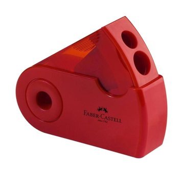 Faber-Castell Sleeve Manuel Plastik Kalemtıraş Pembe