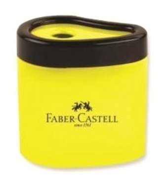 Faber-Castell Damla Manuel Plastik Kalemtıraş Siyah