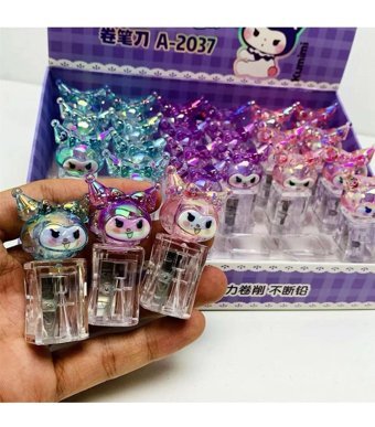 Kuromi Manuel Plastik Kalemtıraş Turuncu