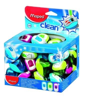 Maped Clean Manuel Plastik Kalemtıraş