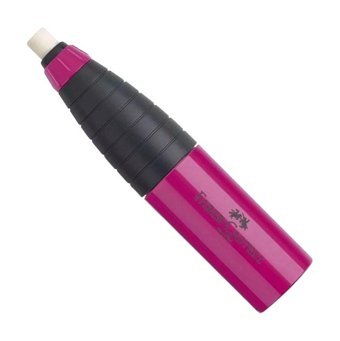 Faber-Castell Silgili Manuel Plastik Kalemtıraş Pembe