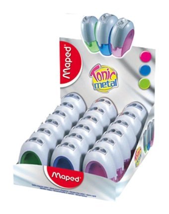 Maped Tonik Manuel Plastik Kalemtıraş Turuncu 18 Adet