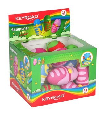 Keyroad Duosharpy Manuel Plastik Kalemtıraş Pembe