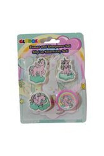 Globox Manuel Plastik Kalemtıraş + Silgi
