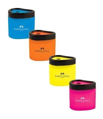 Faber-Castell Damla 404400 Manuel Plastik Kalemtıraş Sarı