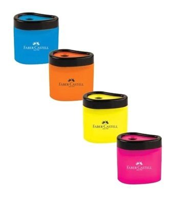 Faber-Castell Damla 404400 Manuel Plastik Kalemtıraş Sarı
