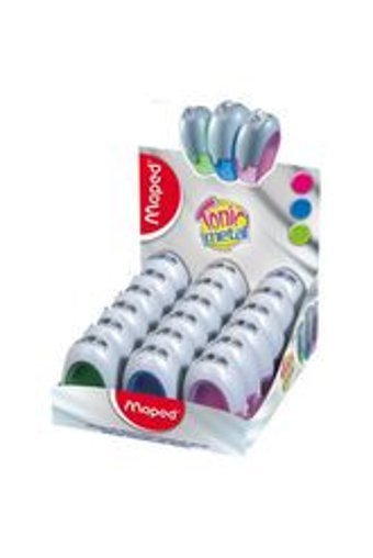 Maped 506900 Manuel Metal-Plastik Kalemtıraş Siyah 18 Adet
