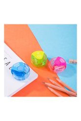 Deli 0554 Manuel Plastik Kalemtıraş Kırmızı