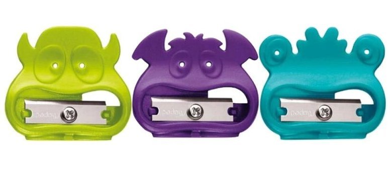 Maped Vivo Monster Manuel Plastik Kalemtıraş Yeşil