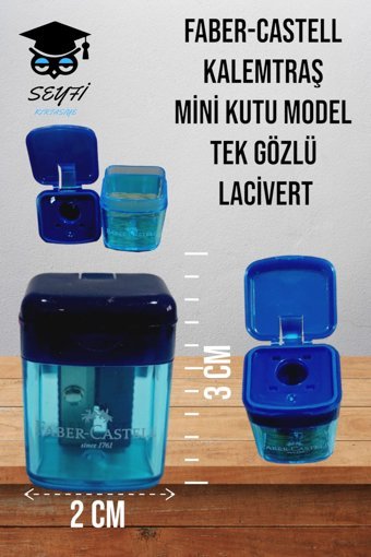 Faber-Castell Manuel Plastik Kalemtıraş Kırmızı