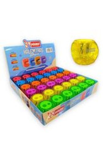 Mikro Manuel Plastik Kalemtıraş Gri 36 Adet
