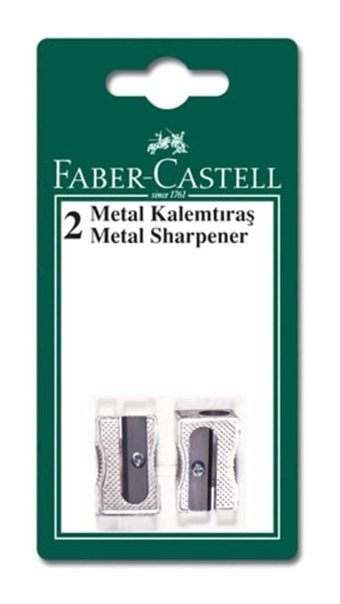 Faber-Castell Üçgen Manuel Metal Kalemtıraş