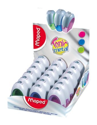 Maped 506800 Manuel Metal-Plastik Kalemtıraş 18 Adet