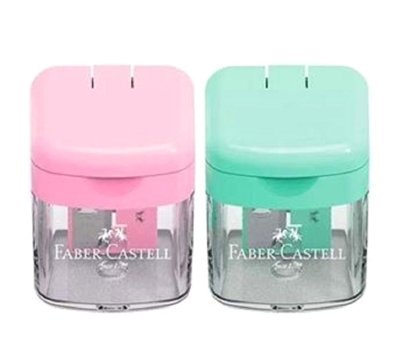 Faber-Castell Mini Box Manuel Plastik Kalemtıraş 2 Adet
