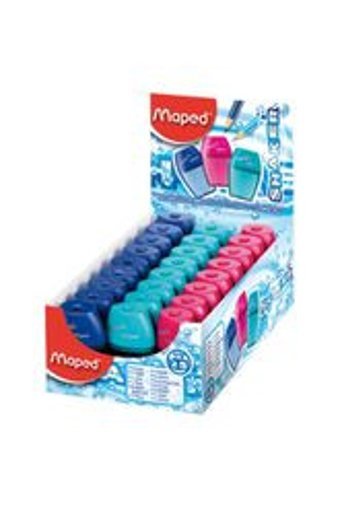 Maped Shaker Manuel Plastik Kalemtıraş Mor 30 Adet