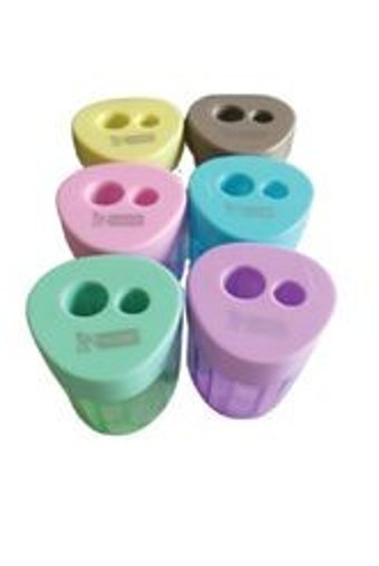 Mikro MK-1009 Manuel Plastik Kalemtıraş Mavi