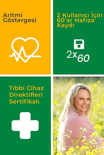 Medisana 48672 2 Kullanıcı 120 Ölçüm Hafızalı Dijital Koldan Tam Otomatik Tansiyon Aleti