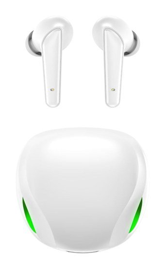 Hepu Hp627 5.1 Işıklı Silikonlu Kablosuz Kulak İçi Bluetooth Kulaklık Beyaz