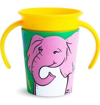 Munchkin Kulplu 6 Ay+ 177 ml Alıştırma Bardağı Sarı
