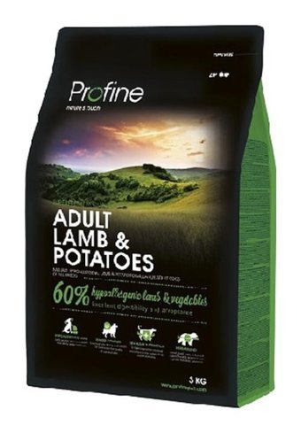 Profine Düşük Tahıllı Kuzu Etli Tüm Irklar Yetişkin Köpek Maması 3 kg