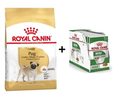 Royal Canin Pug Kümes Hayvanlı Küçük Irk Yetişkin Köpek Ödül Maması 1.5 kg